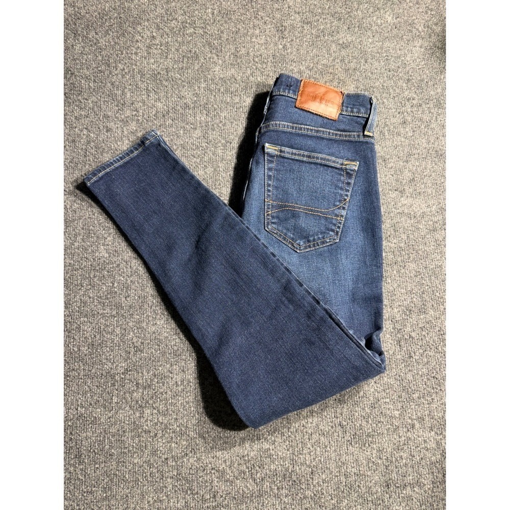 Hollister Epic Flex Skinny Jeans Dark Wash Denim 26x30 Mens Blue 331D2090 - Picture 8 of 8